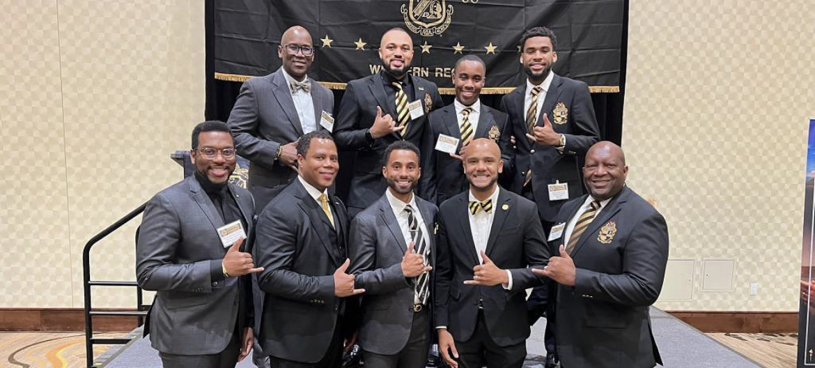 Alpha Phi Alpha members at the annual leadership retreat