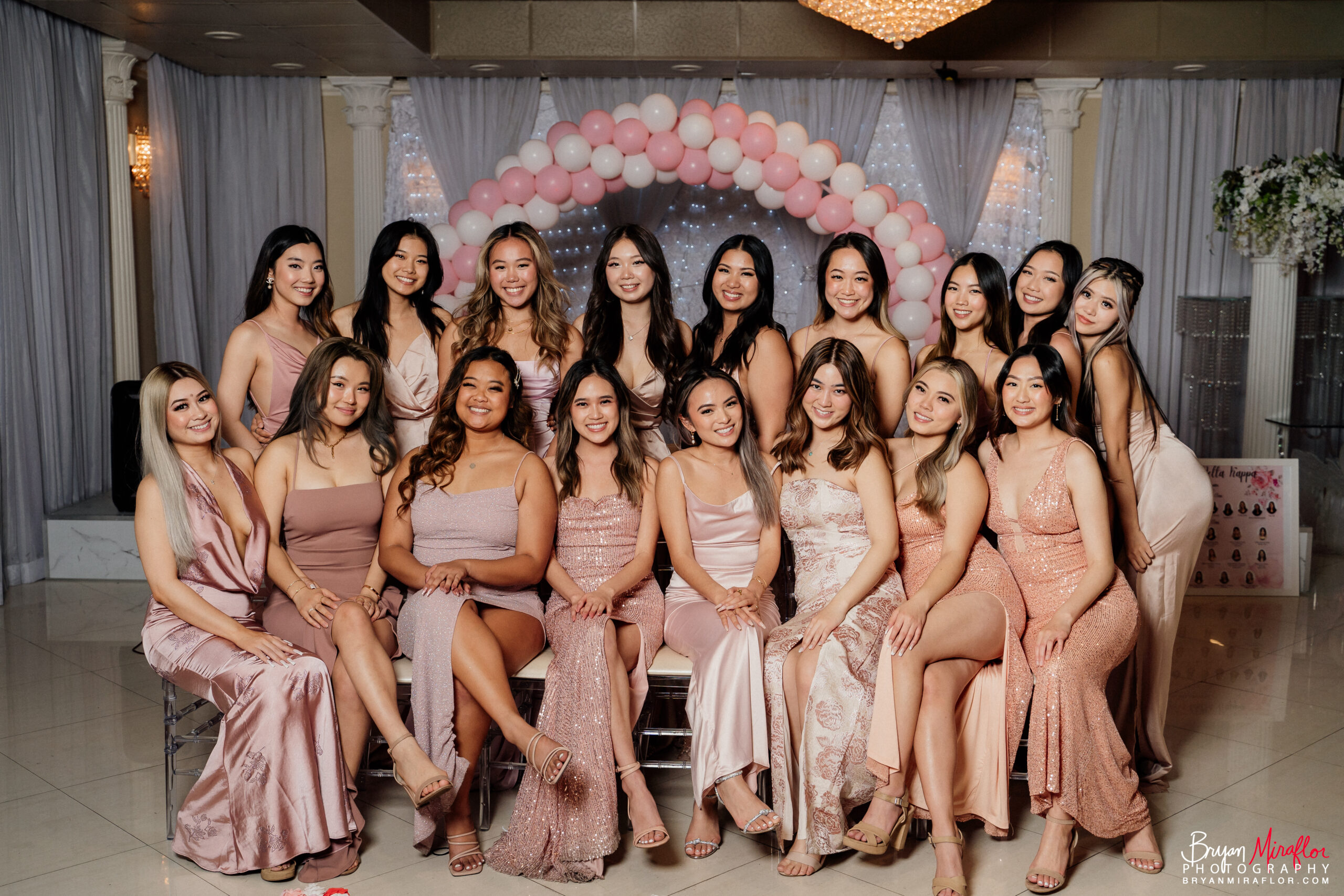 Alpha Delta Kappa members at Spring 2023 Formal
